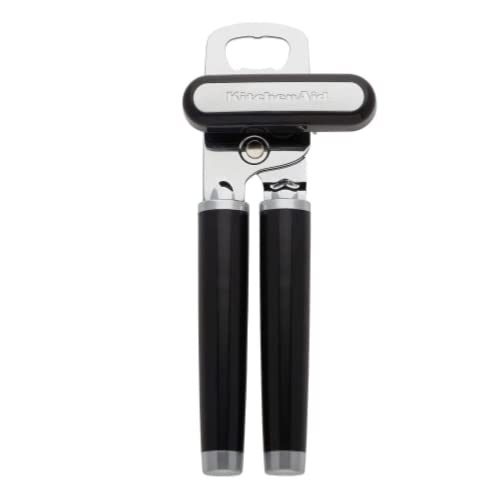 KitchenAid Classic Multifunction Can Opener / Bottle Opener, 8.34-Inch, Black - Image 1