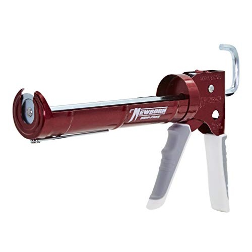 Newborn 930-GTD Drip-Free Smooth Hex Rod Cradle Caulking Gun with Gator Trigger Comfort Grip, 1/10 Gallon Cartridge, 10:1 Thrust Ratio - Image 1