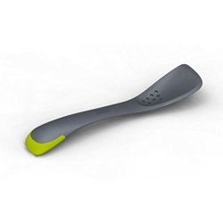 Joseph Joseph Uni-Tool 5-In-1 Utensil Slotted Solid Spoon Spatula Turner Slicer Kitchen All-In One Space Saving, Gray 12 long