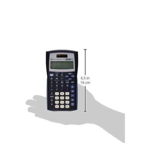 Texas Instruments TI-30XIIS Scientific Calculator, Black with Blue Accents - Image 5