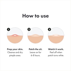 Mighty Patch Original from Hero Cosmetics - Hydrocolloid Acne Pimple Patch for Covering Zits and Blemishes, Spot Stickers for Face and Skin, Vegan-friendly and Not Tested on Animals (36 Count) - Image 5
