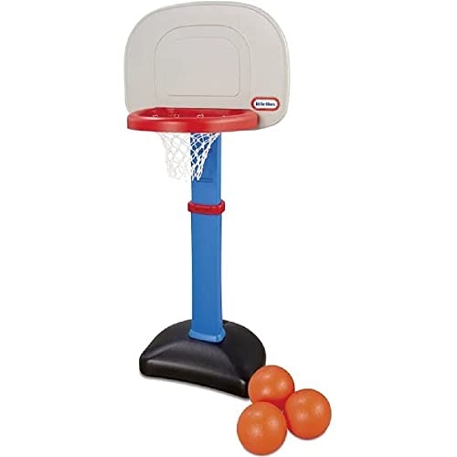 Little Tikes Easy Score Basketball Set, Blue, 3 Balls - Amazon Exclusive - Image 1