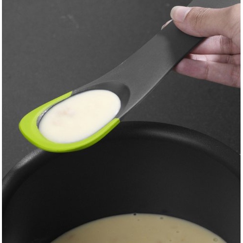 Joseph Joseph Uni-Tool 5-In-1 Utensil Slotted Solid Spoon Spatula Turner Slicer Kitchen All-In One Space Saving, Gray 12 long - Image 6
