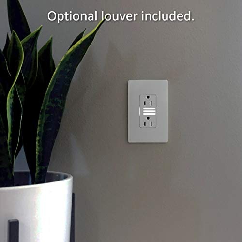 Legrand radiant Adjustable LED Night Light Outlet, Nightlight Electrical Outlets, Tamper Resistant, Safe for Kids, White, NTL885TRWCC6 1.6W x 2.75H - Image 13