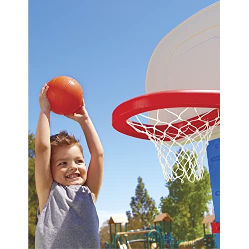 Little Tikes Easy Score Basketball Set, Blue, 3 Balls - Amazon Exclusive - Image 2