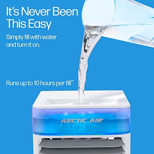 Ontel Arctic Air Pure Chill 2.0, Evaporative Air-Cooler, Powerful, Quiet, Lightweight Portable Air Cooler, Hydro-Chill Technology For Bedroom, Office, Living Room & More - Image 6