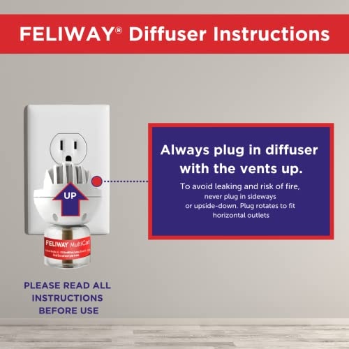 FELIWAY MultiCat Calming Pheromone, 30 Day Refill - 1 Pack - Image 4