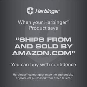 Harbinger Padded Cotton Lifting Straps with NeoTek Cushioned Wrist (Pair), Black , 5 mm - Image 2