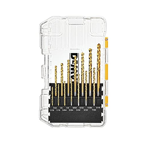DEWALT Titanium Nitride Coated Drill Bit Set, Pilot Point, 21-Piece (DW1361) - Image 4