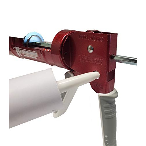 Newborn 930-GTD Drip-Free Smooth Hex Rod Cradle Caulking Gun with Gator Trigger Comfort Grip, 1/10 Gallon Cartridge, 10:1 Thrust Ratio - Image 4