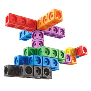 Learning Resources Mathlink Cubes, Educational Counting Toy, Early Math Skills, Set of 100 Cubes - Image 8