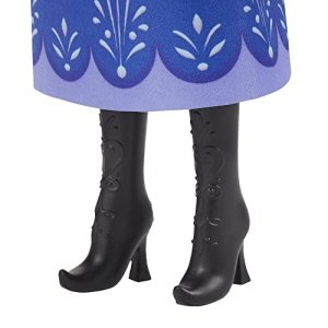 Disney's Frozen Shimmer Anna Fashion Doll, Skirt, Shoes, and Long Red Hair, Toy for Kids 3 Years Old and Up - Image 2