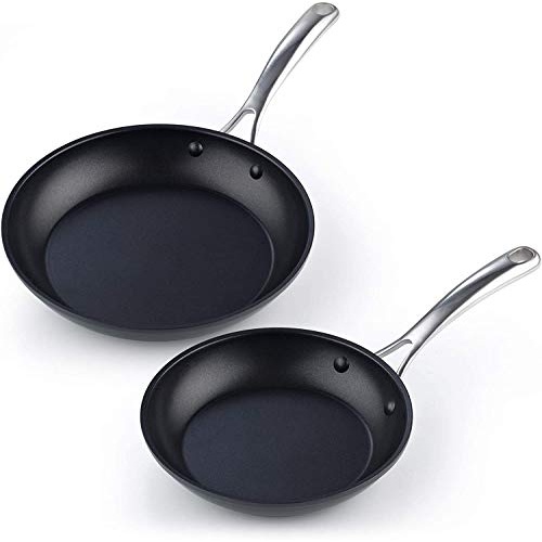 Cooks Standard Nonstick Hard Anodized Cookware Set, 8 Piece, Black - Image 2