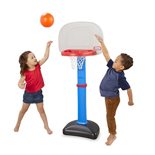 Little Tikes Easy Score Basketball Set, Blue, 3 Balls - Amazon Exclusive - Image 6