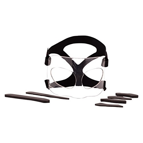 Mueller Sports Medicine Face Guard, Nose Guard for Sports, For Men and Women, Clear, One Size - Image 6