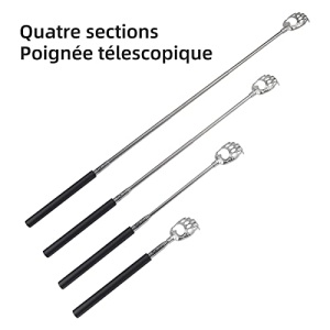WOVTE Bear Claw Black Telescopic Back Scratcher - Image 7