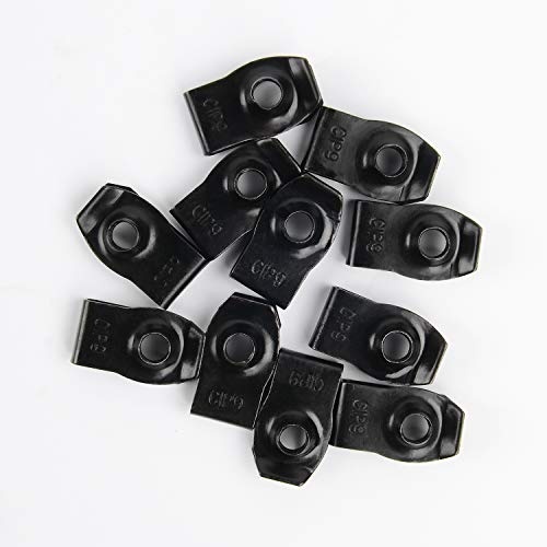 GOOACC GRC-70 35PCS Engine Under Cover Splash Shield Guard Body Bolts Bumper Fender Liner Push Retainer Fastener Rivet Clips , black - Image 2