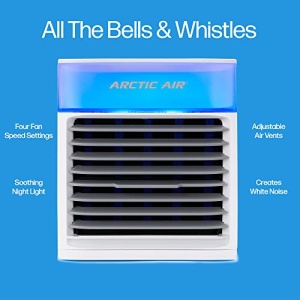 Ontel Arctic Air Pure Chill 2.0, Evaporative Air-Cooler, Powerful, Quiet, Lightweight Portable Air Cooler, Hydro-Chill Technology For Bedroom, Office, Living Room & More - Image 11
