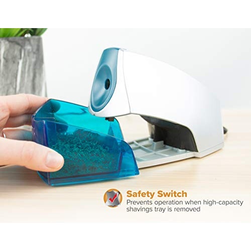 Bostitch Personal Electric Pencil Sharpener, Blue (EPS4-BLUE) - Image 6