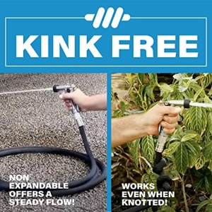 Bionic Flex 50? Garden Hose, Ultra Durable & Lightweight Weatherproof Garden Water Hose, 500 PSI Crush Resistant EZ Connect Metal Fittings, Tear Resistant, Kink Free Outdoor Hose, Outdoor Yard Hose - Image 7