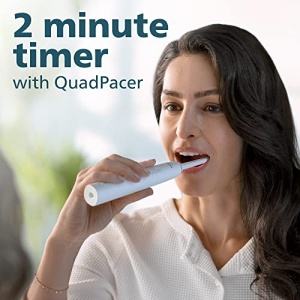 Philips Sonicare 4100 Power Toothbrush, Rechargeable Electric Toothbrush with Pressure Sensor, White HX3681/23 - Image 13