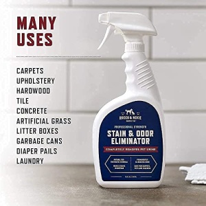 Rocco & Roxie Stain & Odor Eliminator for Strong Odor - Enzyme-Powered Pet Odor Eliminator for Home - Carpet Stain Remover for Cats and Dog Pee - Enzymatic Cat Urine Destroyer - Carpet Cleaner Spray - Image 5