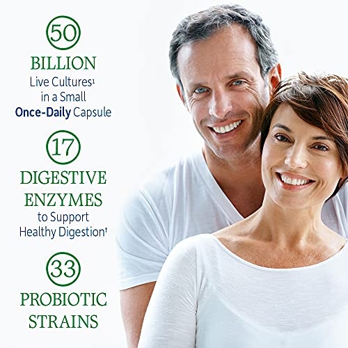 Garden of Life Probiotics for Women and Men - Raw Probiotics Colon Care 50 Billion CFU and Enzymes, Shelf Stable Once Daily Acidophilus Probiotic for Regularity and Immune Health Support, 30 Capsules - Image 7