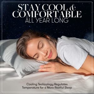 Beckham Hotel Collection Bed Pillows for Sleeping - Queen Size, Set of 2 - Cooling, Luxury Gel Pillow for Back, Stomach or Side Sleepers - Image 5