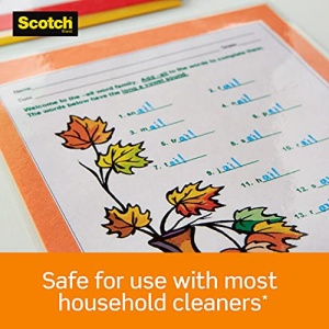 Scotch Thermal Laminating Pouches, 100-Pack, 8.9 x 11.4 Inches, Letter Size Sheets (TP3854-100) - Image 2