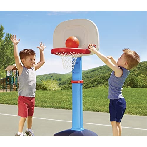 Little Tikes Easy Score Basketball Set, Blue, 3 Balls - Amazon Exclusive - Image 3