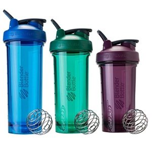 BlenderBottle Shaker Bottle Pro Series Perfect for Protein Shakes and Pre Workout, 24-Ounce, Black - Image 4