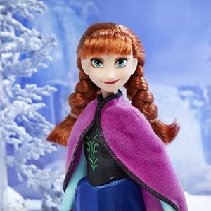 Disney's Frozen Shimmer Anna Fashion Doll, Skirt, Shoes, and Long Red Hair, Toy for Kids 3 Years Old and Up - Image 10