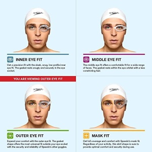 Speedo Unisex-Adult Swim Goggles Hydrospex Classic - Image 3