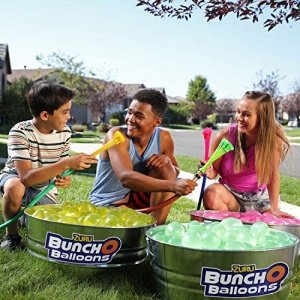 Bunch O Balloons Multi-Colored (10 Bunches) by ZURU, 350+ Rapid-Filling Self-Sealing Instant Water Balloons for Outdoor Family, Children Summer Fun (10 Bunches, 350 Balloons) Colors May Vary - Image 4