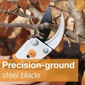 Fiskars Gardening Tools: Bypass Pruning Shears, Sharp Precision-ground Steel Blade, 5/8? Plant Clippers (91095935J) - Image 7
