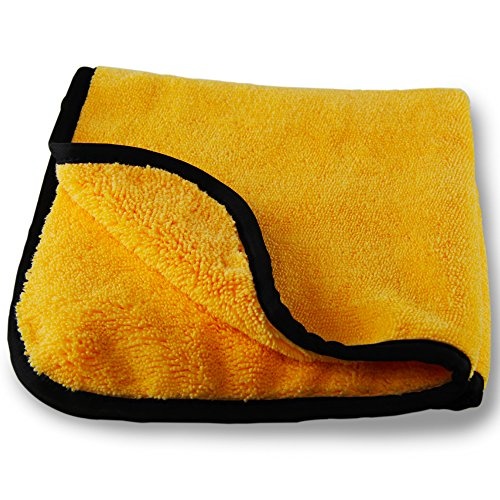 Chemical Guys MIC_506_12 Professional Grade Premium Microfiber Towels, Gold (16 Inch x 16 Inch) (Pack of 12) - Image 7