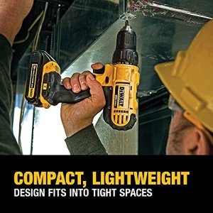 DEWALT 20V Max Cordless Drill / Driver Kit, Compact, 1/2-Inch (DCD771C2) - Image 4
