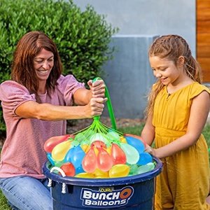 Bunch O Balloons Multi-Colored (10 Bunches) by ZURU, 350+ Rapid-Filling Self-Sealing Instant Water Balloons for Outdoor Family, Children Summer Fun (10 Bunches, 350 Balloons) Colors May Vary - Image 3