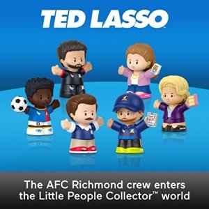 Fisher-Price Little People Collector Ted Lasso, special edition figure set with 6 character toys in gift box for fans ages 1 and up - Image 6