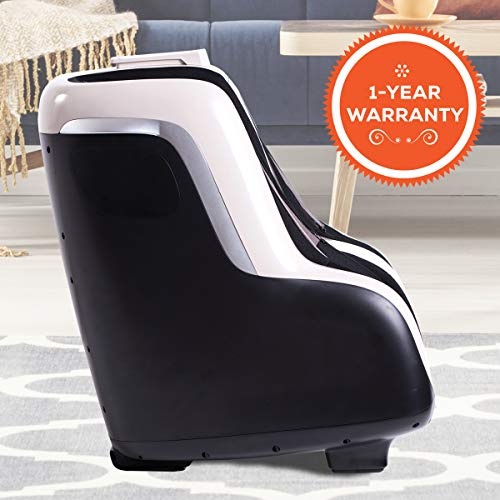 Human Touch Reflex SOL Foot & Calf Massager w/ Heat - Plantar Fasciitis Relief + Circulation + Shiatsu Deep Kneading + Vibrating for Stress + Compression - Adjustable for Women and Men up to Size 12 - Image 9