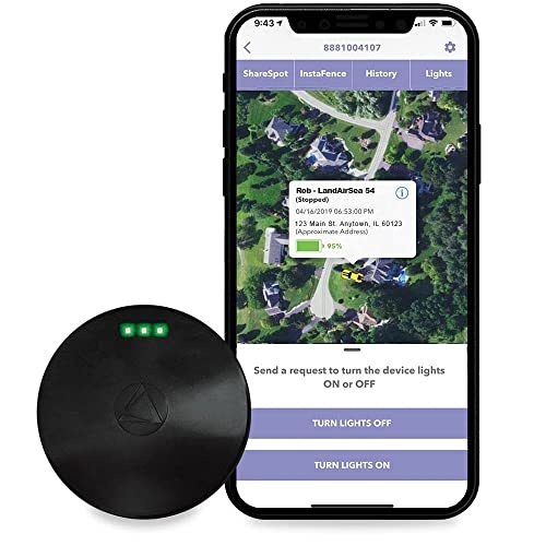 LandAirSea 54 GPS Tracker, - Waterproof Magnet Mount. Full Global Coverage. 4G LTE Real-Time Tracking for Vehicle, Asset, Fleet, Elderly and more. Subscription is required - Image 1