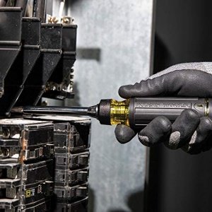 Klein Tools 32305 Multi-bit Ratcheting Screwdriver, 15-in-1 Tool with Phillips, Slotted, Square, Torx and Combo Bits and 1/4-Inch Nut Driver - Image 8