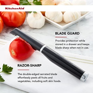 KitchenAid - KE112OHOBA KitchenAid Classic Euro Peeler, One Size Black 2 - Image 4