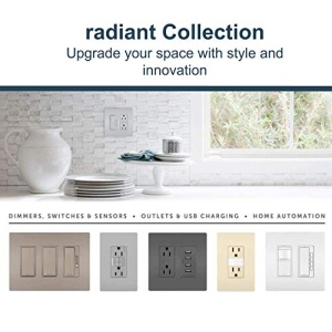 Legrand radiant Adjustable LED Night Light Outlet, Nightlight Electrical Outlets, Tamper Resistant, Safe for Kids, White, NTL885TRWCC6 1.6W x 2.75H - Image 15