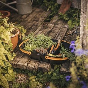 Fiskars 340100-1001 Garden Harvest Basket, Black - Image 9