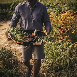 Fiskars 340100-1001 Garden Harvest Basket, Black - Image 8