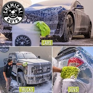 Chemical Guys HOL126 14-Piece Arsenal Builder Car Wash Kit with Foam Gun, Bucket and (5) 16 oz Car Care Cleaning Chemicals (Works w/Garden Hose) , White - Image 4