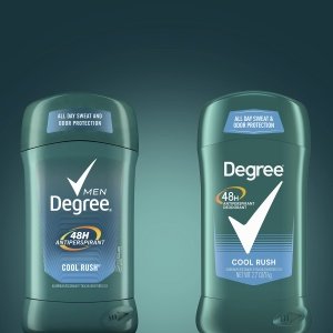 Degree Men Antiperspirant Deodorant 48-Hour Odor Protection Cool Rush Mens Deodorant Stick, 2.7 Oz (Pack of 6) - Image 11