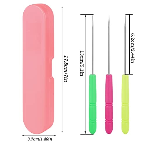 6Pcs Cookie Scribe Tool Sugar Stir Needle Stored in Plastic Box Colorful Cookie Decorating Tools DIY Baking Pin for Royal Icing Biscuit Coffee Sugarcraft Handcraft - Image 6