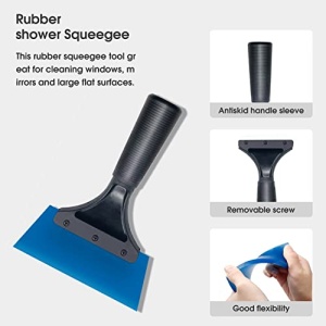 YXGOOD 9 Pcs Vehicle Car Window Tint Application Tools Kit Glass Protective Film Installing Tool Car Window Film Squeegee Auto Vinyl Wrap Installation Kit Squeegee for Vinyl (9) - Image 3